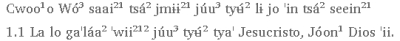Image of text