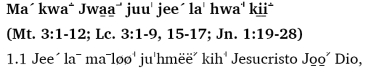 Image of text