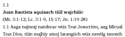 Image of text