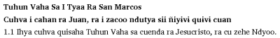 Image of text