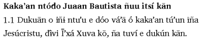 Image of text