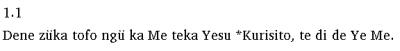 Image of text