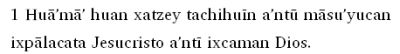Image of text