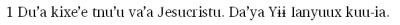 Image of text