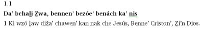 Image of text